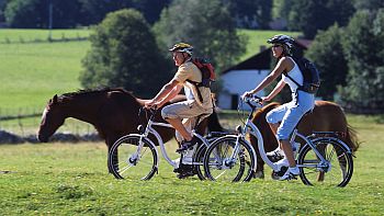 Fast jeden Tag mit dem E-Bike unterwegs ...