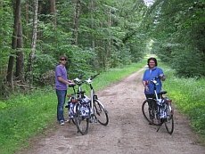 Mit den E-Bikes durch Forst Wiebeck Mit den E-Bikes durch Forst Wiebeck