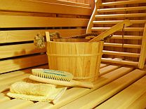 Saunautensilien - Foto � Petra Hitz-Bergmann