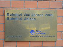 Auszeichung zum Bahnhof des Jahres 2009 - Foto: PHB Auszeichung zum Bahnhof des Jahres 2009 - Foto: PHB