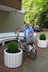 Frau Vagt - Besitzerin eines E-Bikes